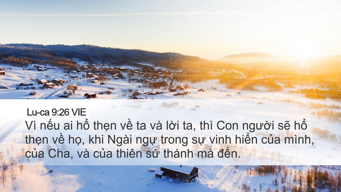Lu-ca 9:26 VIE Bible Verse Image