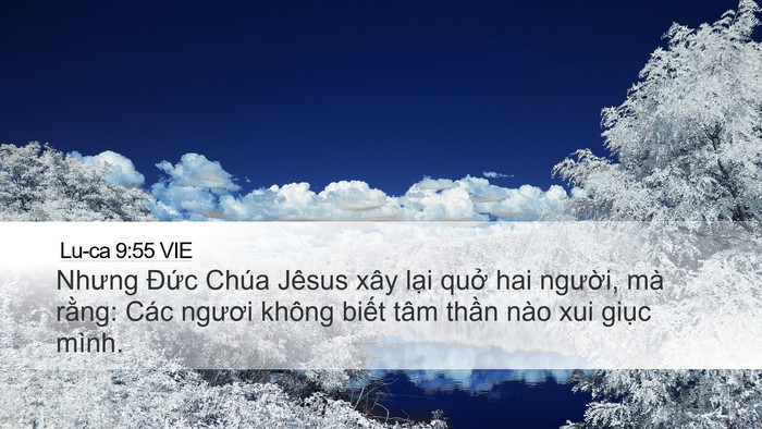 Lu-ca 9:55 VIE Bible Verse Image