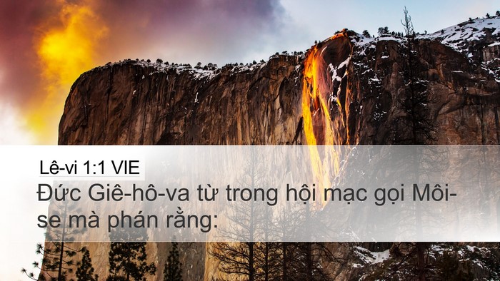 Lê-vi 1:1 VIE Bible Verse Image