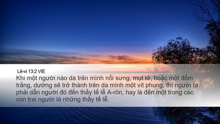 Lê-vi 13:2 VIE Bible Verse Image