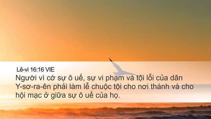 Lê-vi 16:16 VIE Bible Verse Image