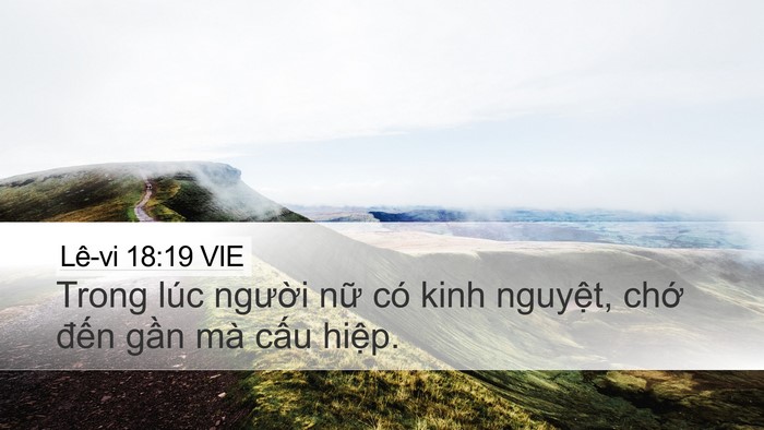 Lê-vi 18:19 VIE Bible Verse Image