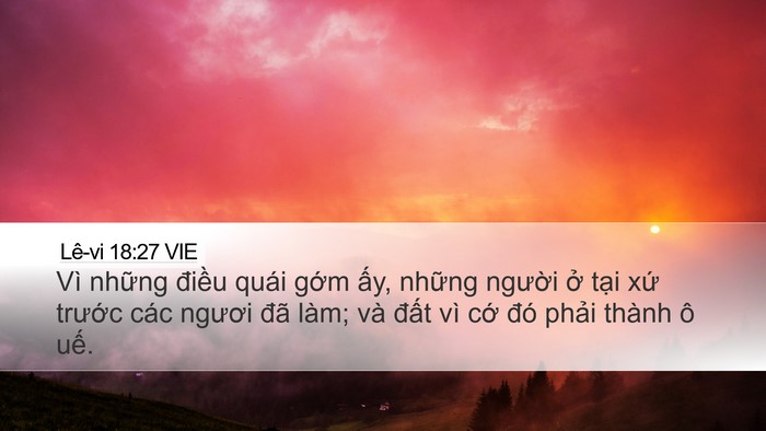 Lê-vi 18:27 VIE Bible Verse Image