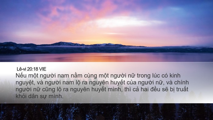 Lê-vi 20:18 VIE Bible Verse Image