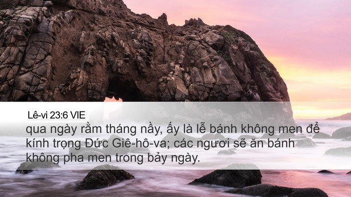 Lê-vi 23:6 VIE Bible Verse Image
