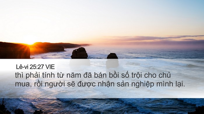 Lê-vi 25:27 VIE Bible Verse Image