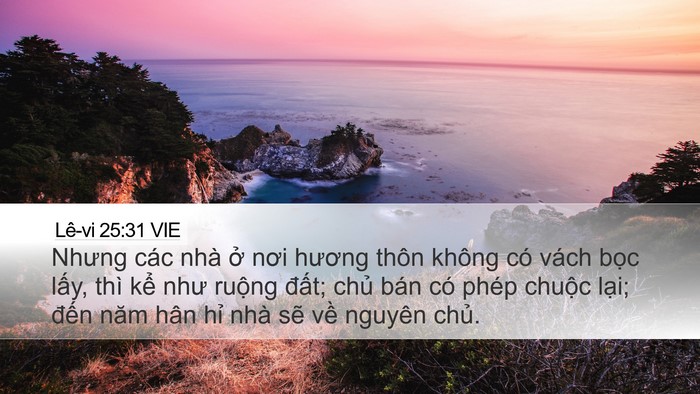 Lê-vi 25:31 VIE Bible Verse Image