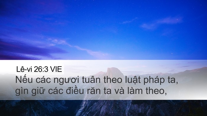 Lê-vi 26:3 VIE Bible Verse Image