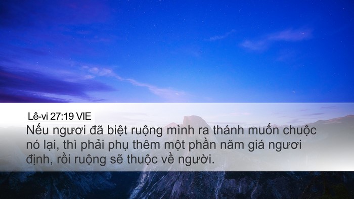 Lê-vi 27:19 VIE Bible Verse Image