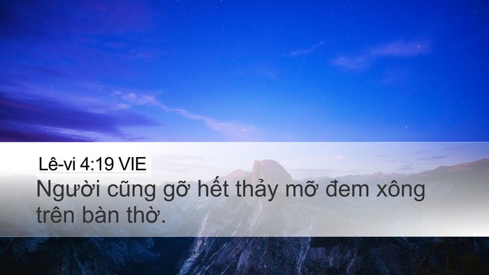 Lê-vi 4:19 VIE Bible Verse Image