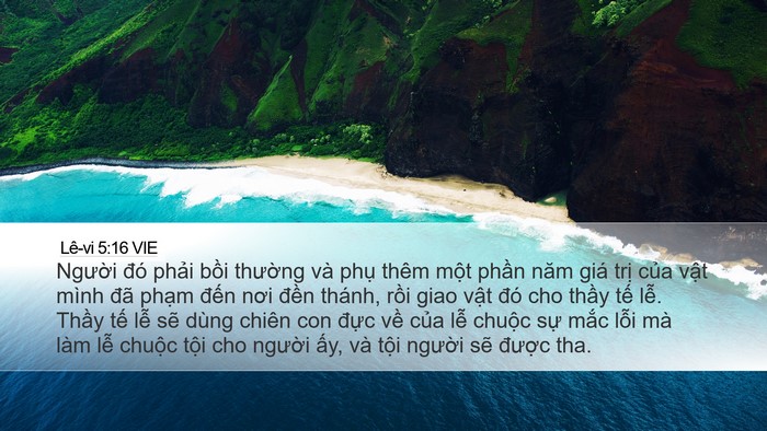 Lê-vi 5:16 VIE Bible Verse Image
