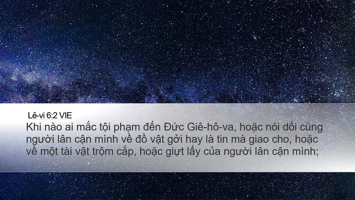 Lê-vi 6:2 VIE Bible Verse Image