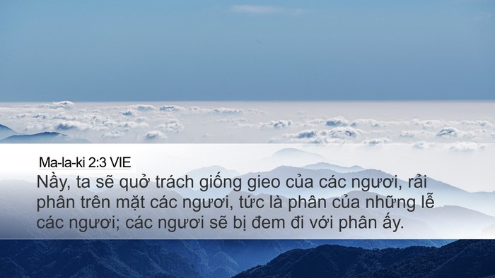 Ma-la-ki 2:3 VIE Bible Verse Image