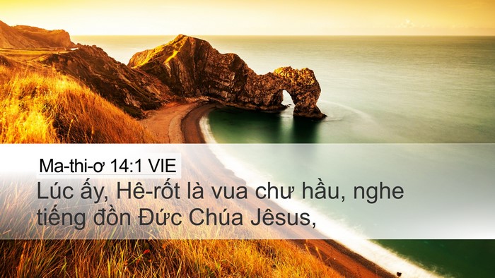 Ma-thi-ơ 14:1 VIE Bible Verse Image