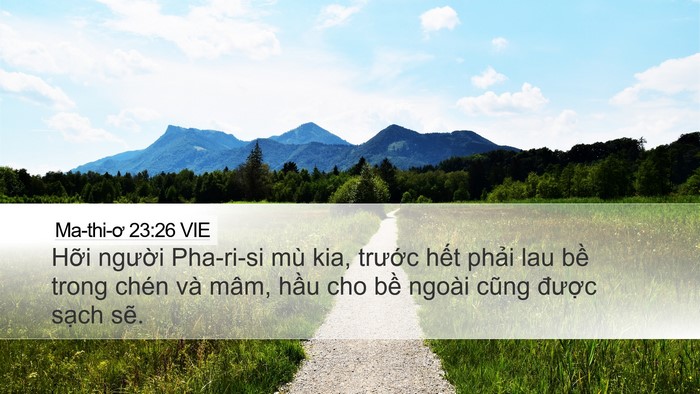 Ma-thi-ơ 23:26 VIE Bible Verse Image