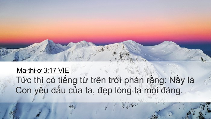 Ma-thi-ơ 3:17 VIE Bible Verse Image