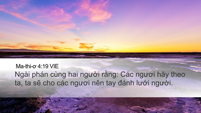 Ma-thi-ơ 4:19 VIE Bible Verse Image