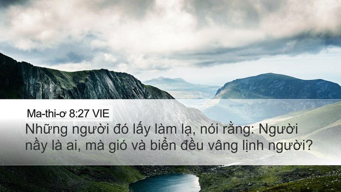 Ma-thi-ơ 8:27 VIE Bible Verse Image