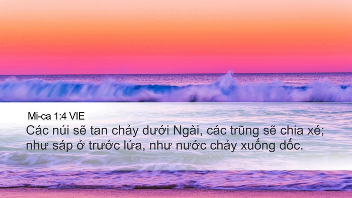 Mi-ca 1:4 VIE Bible Verse Image