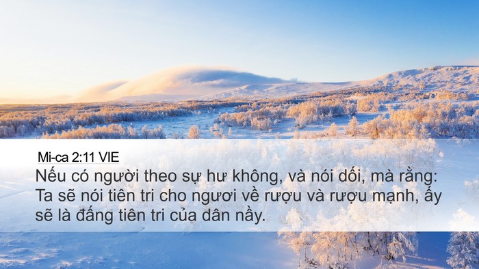 Mi-ca 2:11 VIE Bible Verse Image