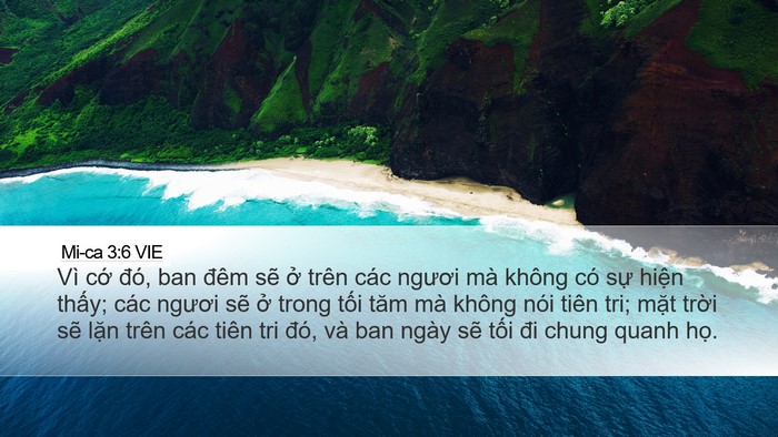 Mi-ca 3:6 VIE Bible Verse Image