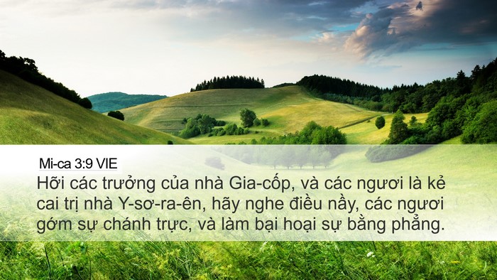 Mi-ca 3:9 VIE Bible Verse Image