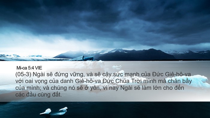 Mi-ca 5:4 VIE Bible Verse Image