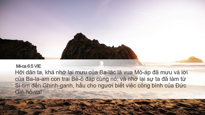 Mi-ca 6:5 VIE Bible Verse Image
