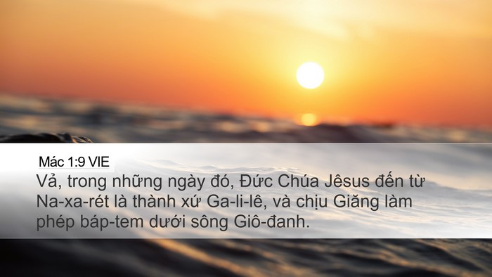 Mác 1:9 VIE Bible Verse Image