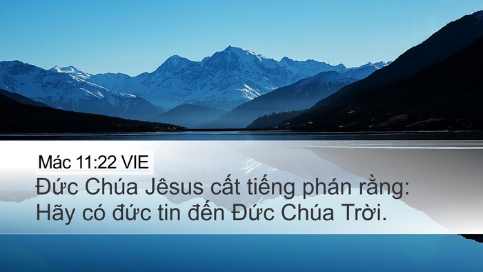Mác 11:22 VIE Bible Verse Image