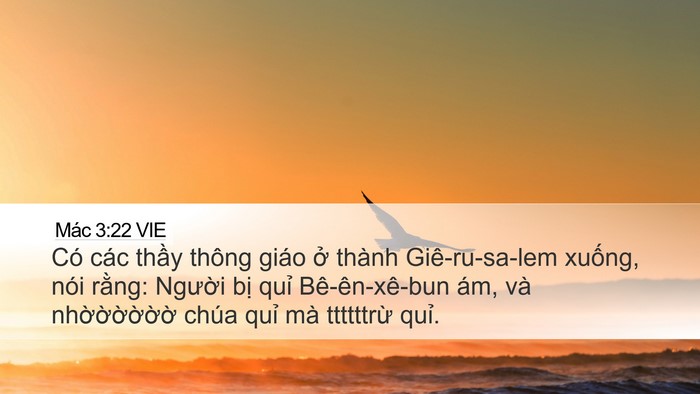 Mác 3:22 VIE Bible Verse Image