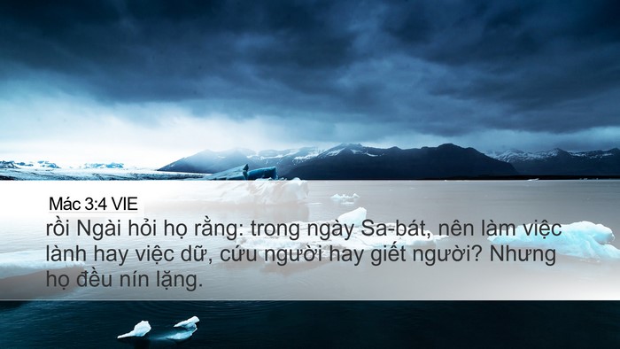 Mác 3:4 VIE Bible Verse Image
