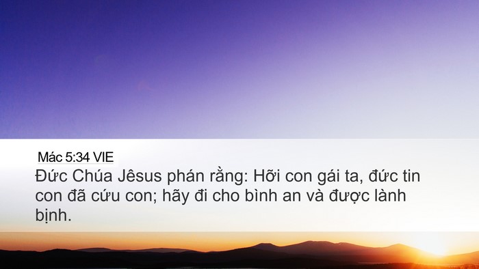 Mác 5:34 VIE Bible Verse Image