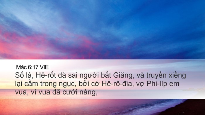 Mác 6:17 VIE Bible Verse Image