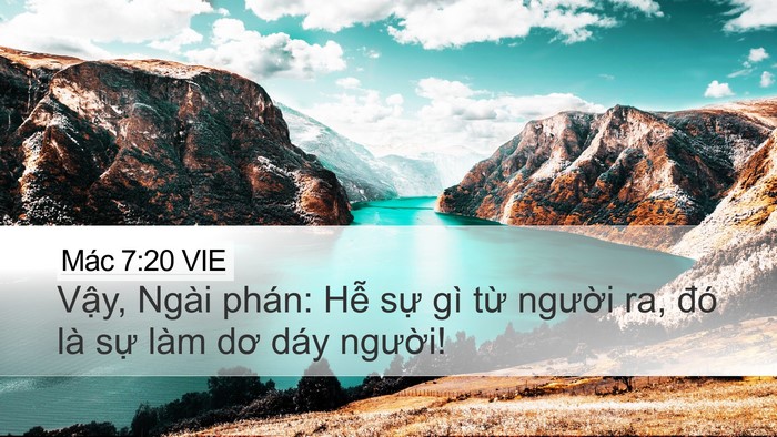 Mác 7:20 VIE Bible Verse Image