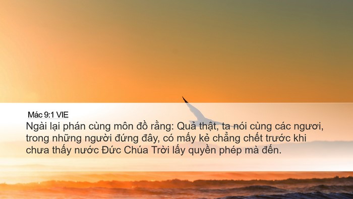 Mác 9:1 VIE Bible Verse Image