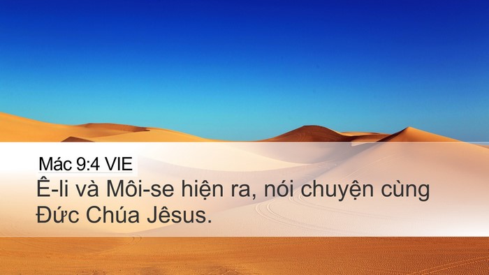 Mác 9:4 VIE Bible Verse Image