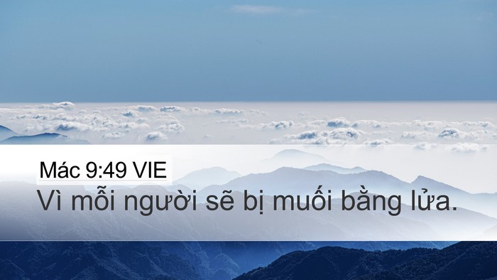 Mác 9:49 VIE Bible Verse Image