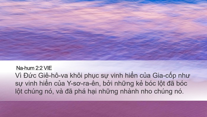 Na-hum 2:2 VIE Bible Verse Image
