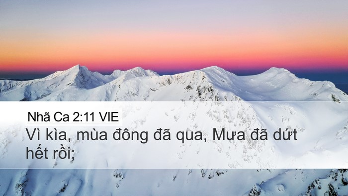 Nhã Ca 2:11 VIE Bible Verse Image