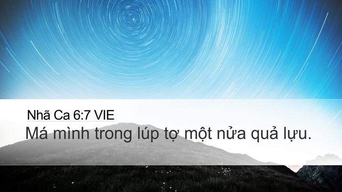 Nhã Ca 6:7 VIE Bible Verse Image