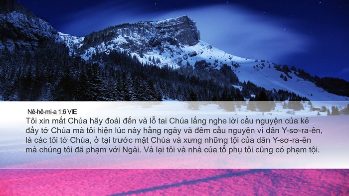 Nê-hê-mi-a 1:6 VIE Bible Verse Image