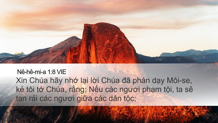 Nê-hê-mi-a 1:8 VIE Bible Verse Image