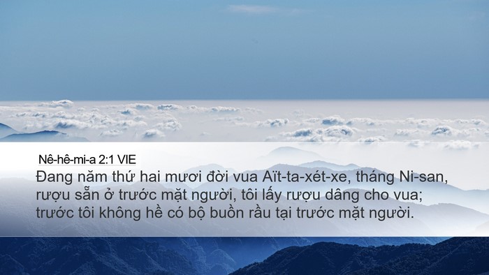 Nê-hê-mi-a 2:1 VIE Bible Verse Image