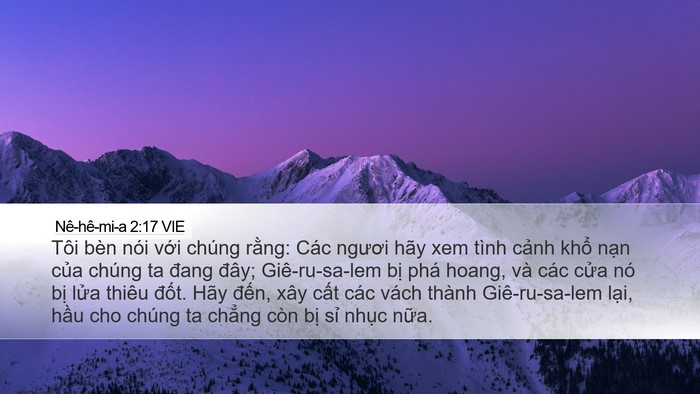 Nê-hê-mi-a 2:17 VIE Bible Verse Image