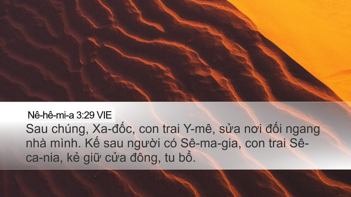 Nê-hê-mi-a 3:29 VIE Bible Verse Image