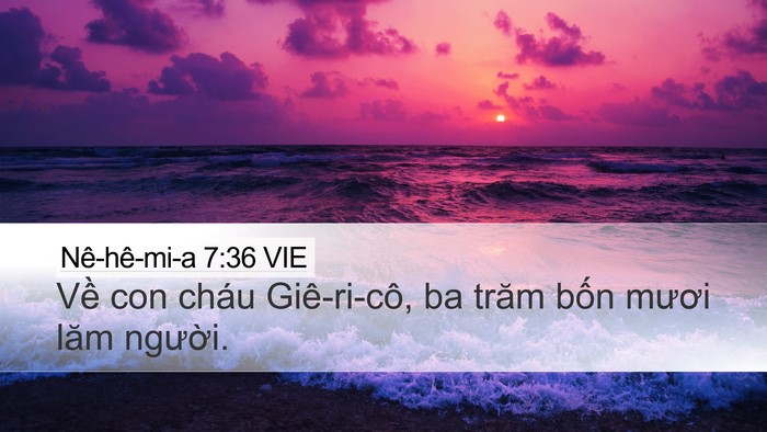 Nê-hê-mi-a 7:36 VIE Bible Verse Image
