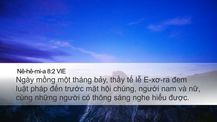 Nê-hê-mi-a 8:2 VIE Bible Verse Image