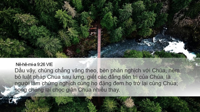 Nê-hê-mi-a 9:26 VIE Bible Verse Image
