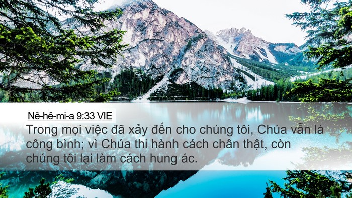 Nê-hê-mi-a 9:33 VIE Bible Verse Image